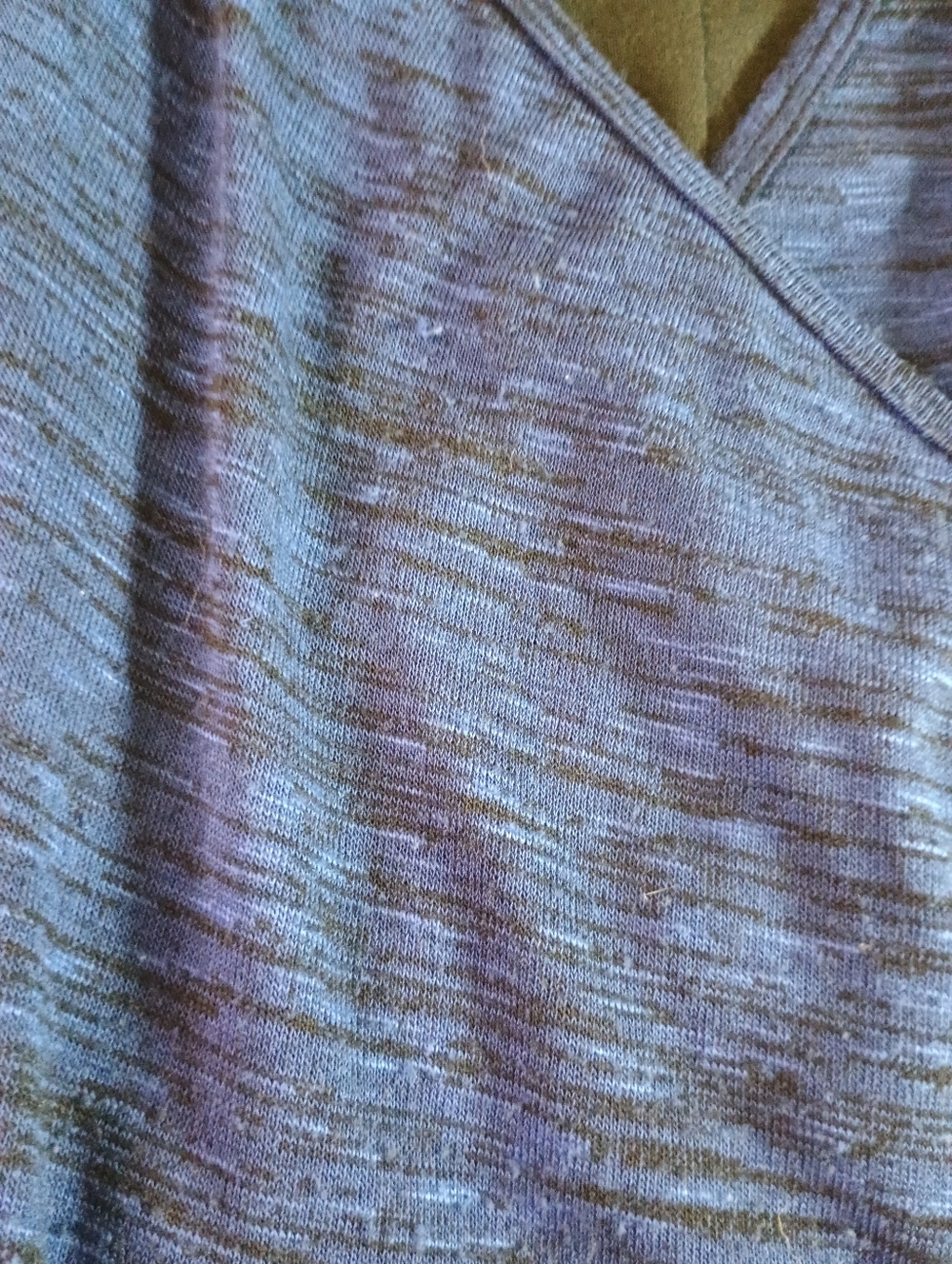 Prana Women's Size 2 Blue Long-Sleeve V-Neck A-Line Dress - Picture 10 of 10
